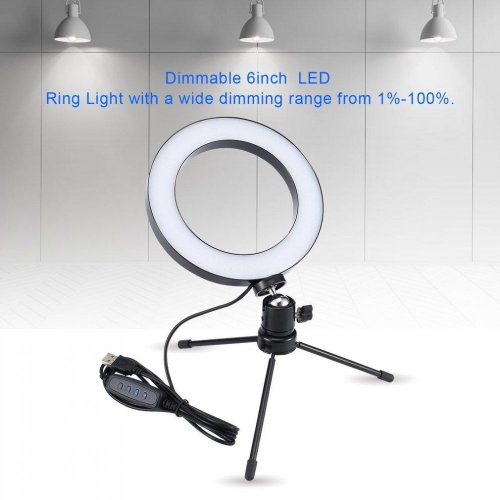 Round LED lamp 16 cm