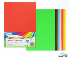 Colored papers A4 Luma - 20 pcs