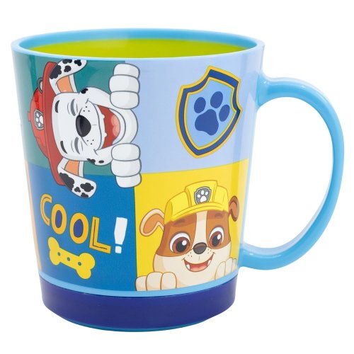 Bezpieczny plastikowy kubek 410 ml - Paw Patrol