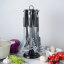 Set of kitchen utensils with practical stand - 7 pcs