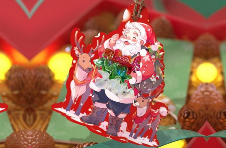 Kreatywny zestaw do tworzenia ozdób świątecznych - zabawki świąteczne