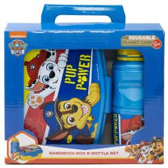 Svačinový set do školy 2 ks - Paw Patrol Pup Power