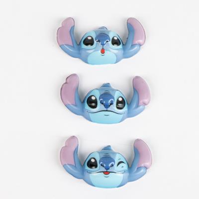 Sada mäkkých nálepiek Stitch