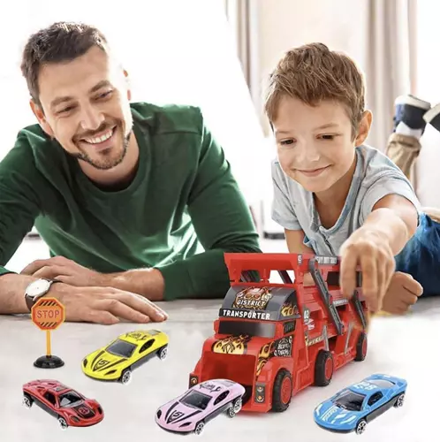 Sada nákladního vozu TIR se 6 vozy