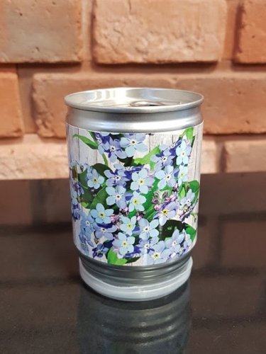 Forget-me-not in a tin - seeds for overgrown love