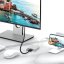 Adaptér 3v1 USB-C 4K HDMI, hub USB 3.0 E379