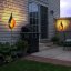 Dekorativní zahradní solární LED lampa - tvar plamene
