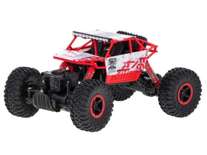 RC auto Rock Crawler HB 2.4GHz 1:18 červené