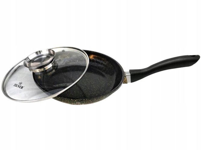 Set of marble pots and pans - 17pcs