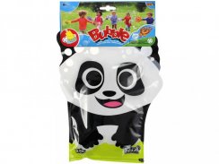 Bubbles zábavná rukavice s bublifukom - panda