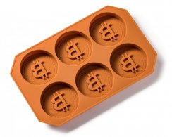 Ice and chocolate mould - BITCOIN