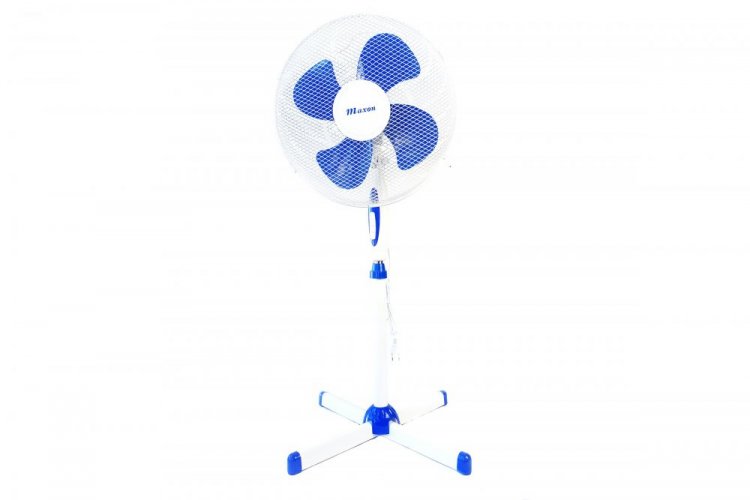 eng pl Oscillating floor standing fan Maxon 45W MX 1377 Blue White 7565 2