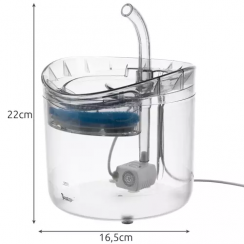 Water fountain for pets 2000ml