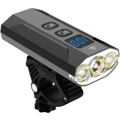 Výkonné cyklistické světlo LED přední + zadní 900 lm 2500 mAh - ER1032