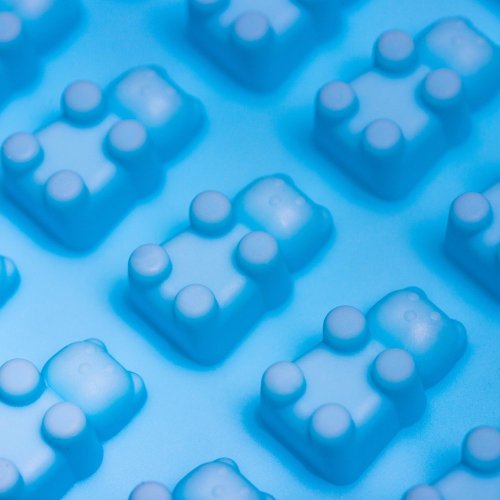 Silicone mold for bear lollipops, chocolate, and ice