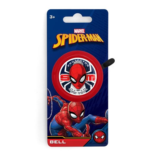 Kovový zvonček na bicykel Spider-Man