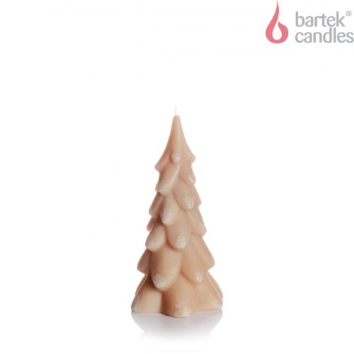 Bartek Svíčka choinka 200g 80x150 Twinkle Christmas Tree béžová