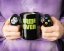 GAME OVER player set - mug, coaster, and keychains