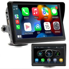Autoradio 7 palců Android Apple CarPlay kamera couvání multimédia Bluetooth - ER1081