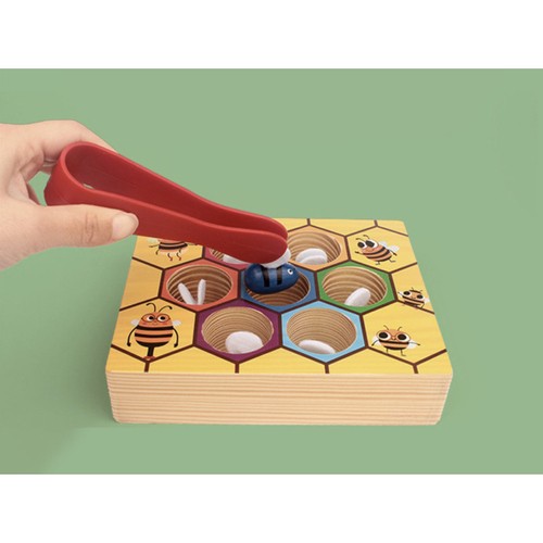 Dřevěná hra "Honeycomb"