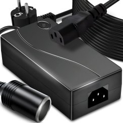 Napájecí zdroj – měnič napětí, redukce, zásuvka zapalovače 230V AC / 12V DC