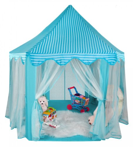 Namiot dziecięcy Princess 140cm - niebieski