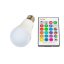 Dimmable LED A60 bulb RGB + CW / WW with remote control E27 / 9W / 230V