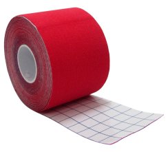 Trixline taśma KINESIO 5cm x 5m - czerwona