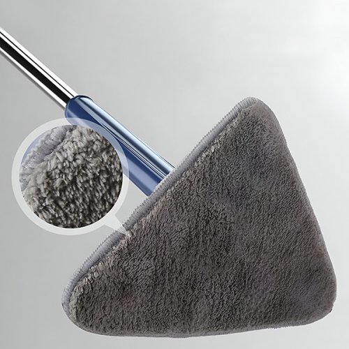 ANGLEMOP corner dust mop with 360° swivel head