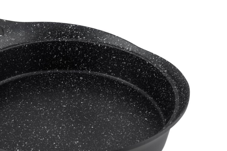Set of dishes with marble surface - 15 pieces
