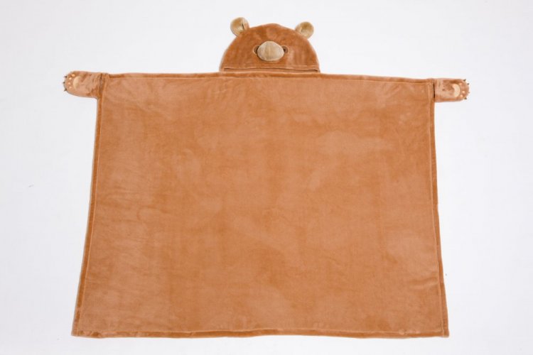 Detská nositeľná deka medveď