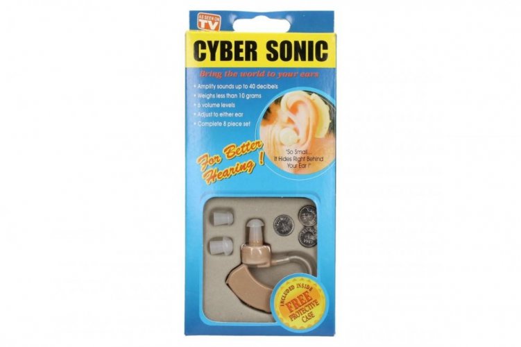 Ušné naslúchadlo s ochranným puzdrom - Cyber Sonic