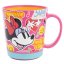 Bezpečný plastový hrnek 410 ml - Minnie Mouse Flower Power