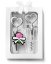 Heart-shaped wine stopper and opener - WHITE