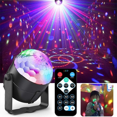 LED disco ball with remote control