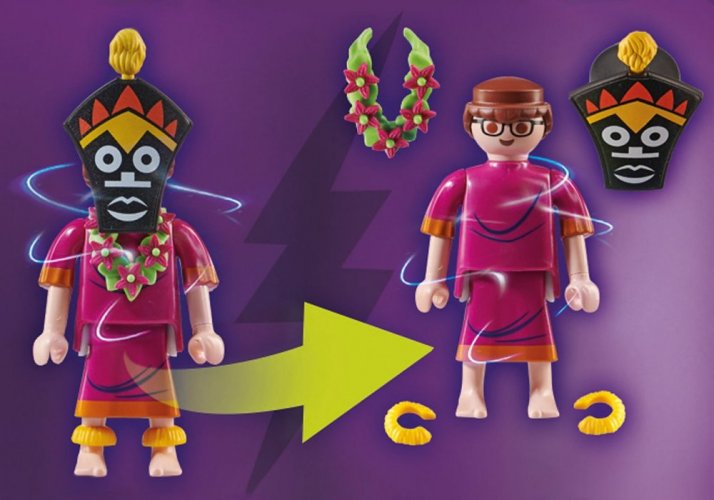 Playmobil 70707 SCOOBY-DOO! Adventures with the Witch Doctor