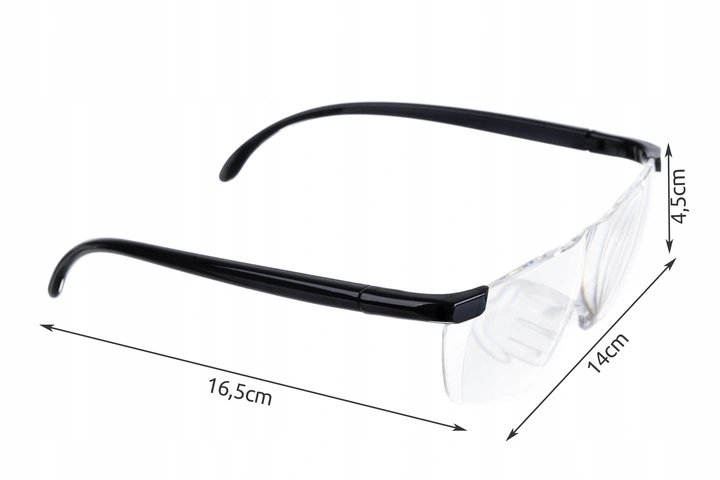 Magnifying glasses 160%