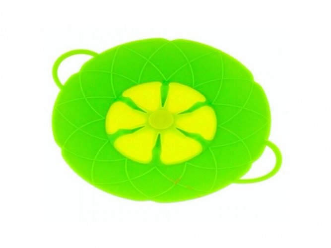 Non-overflowing silicone cover