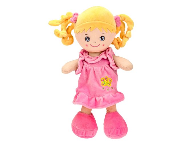 Panenka Anežka 36cm na baterie česky mluvící a zpívající blondýnka