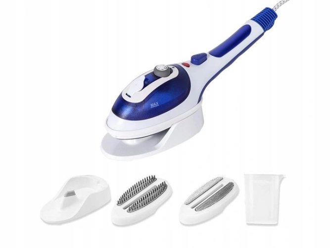 STEAM IRON Przenośne żelazko parowe 3 w 1