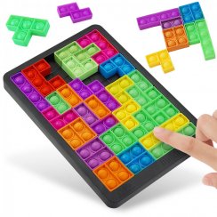 POP IT Tetris - antistresová stavebnica
