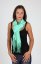 Dámská mentolová pashmina P118 / Dámská mentolově zelená šála