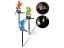 Lampa solarna LED papuga - 42 cm