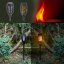 Solar garden lights 12LED 4 pcs.