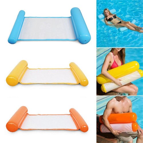 Velké lehátko do vody - modrá