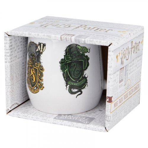 Kubek ceramiczny Harry Potter 360 ml - magiczne kolegia