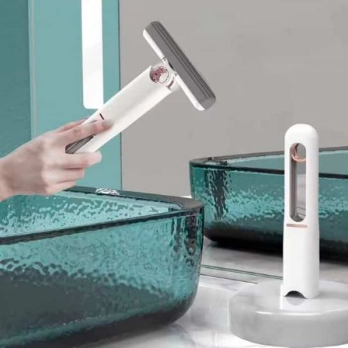 Portable cleaner with absorbent sponge - HANDYMOP