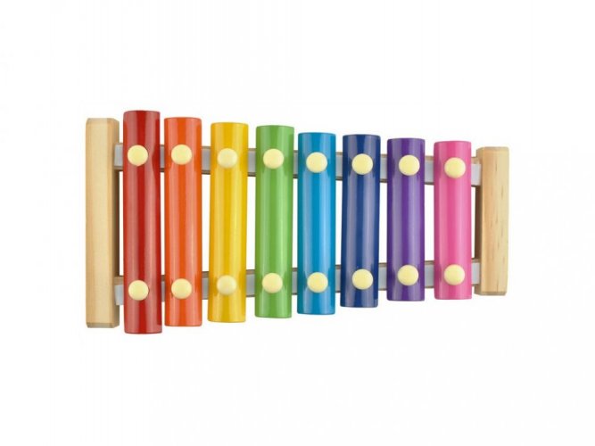Children's colorful dulcimer xylophone