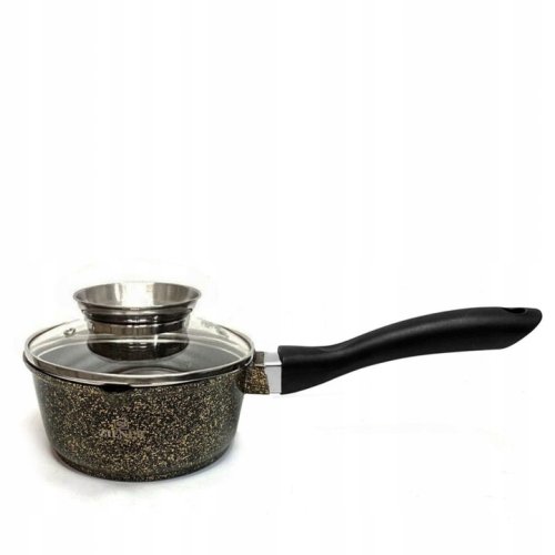 Set of marble pots and pans - 17pcs