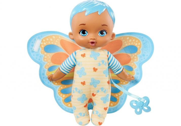 Bábika My Garden Baby™ Moje prvé bábätko - modrý motýlik